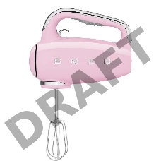 Ручной миксер SMEG, розовый