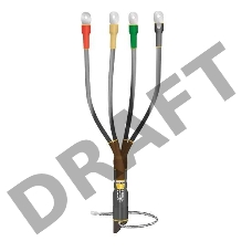 Муфта кабельная концевая внутр. установки 1кВ КВТп 4х(16-25мм) без наконеч. Нева-Транс Комплект 22020009