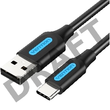 Кабель Vention USB Type C M/USB 2.0 AM - 1м.