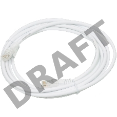 Кабель Патч-корд Lanmaster UTP LAN-PC45/U5E-3.0-WH вилка RJ-45-вилка RJ-45 кат.5е 3м белый LSZH (уп.:1шт)