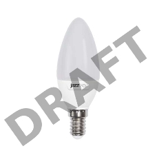 Лампа светодиодная PLED-SP C37 7Вт свеча 5000К холод. бел. E14 560лм 230В JazzWay 1027832-2