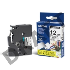 Картридж ленточный Brother TZE231 (12 мм черн/бел, аналог TZ-231)