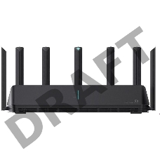 Роутер беспроводной Xiaomi Mi Aiot AX3600 (AX3600) AX3600 10/100/1000BASE-TX черный