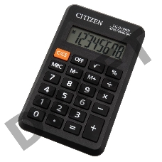 Калькулятор карманный Citizen LC-310NR черный 8-разр.