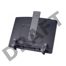 Держатель д/бумаг Aidata BH001B (настольный, зажим д/книг, черный)