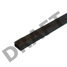 Кабель-канал 25х16 L2000 пластик с двойным замком венге УралПак КК-4825016-084