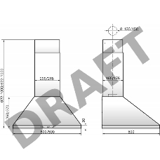 Вытяжка Elikor Вента 60П-650-К3Д чёрный