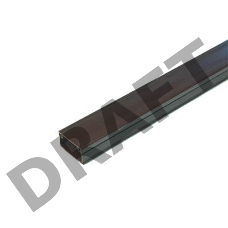 Кабель-канал 20х10 L2000 пластик с двойным замком венге УралПак КК-4820010-160