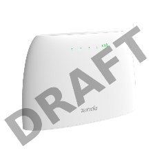 Роутер Tenda 4G03 4G LTE wiFi, 300Мбит/с, поддержка TR069, слот для SIM-карт