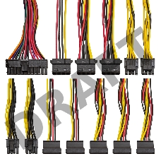 Блок питания 800W ExeGate XP800 (ATX, 12cm fan, 24pin, 2x(4+4)pin, 2xPCI-E, 5xSATA, 3xIDE, black)