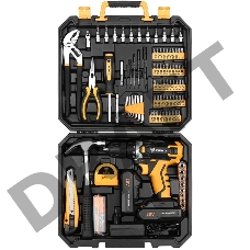 Дрель-шуруповерт Deko DKCD20FU-Li аккум. патрон:быстрозажимной (кейс в комплекте)