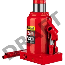 Домкрат STAYER 43160-30_z01  гидравлический бутылочный red force 30т 285-465мм