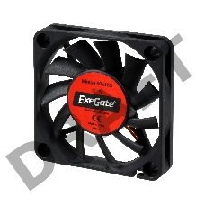 Вентилятор ExeGate EX253944RUS Mirage-S 60x60x10 подшипник скольжения, 3500 RPM, 26dB, 3pin