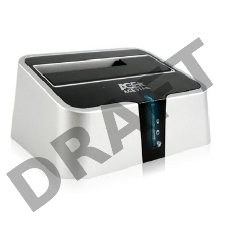 Док-станция для HDD AgeStar 3CBT2 SATA II пластик серебристый 1