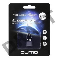 Флеш Диск USB 2.0 QUMO 32GB Cosmos QM32GUD-Cos-d Dark
