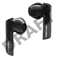 Гарнитура вкладыши Edifier X6 черный беспроводные bluetooth в ушной раковине