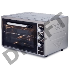 Мини-печь KRAFT KF-MO3801GR / Объем 38л. Таймер отключения 90 мин. Количество режимов работы 3.