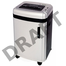 Шредер Office Kit S230 2x15 (секр.P-5)/фрагменты/17лист./35лтр./скрепки/скобы/пл.карты/CD