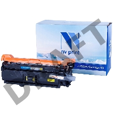 Картридж NVPrint совместимый HP CE252A/Canon 723 Yellow для LaserJet Color CP3525/CP3525dn/CP3525n/CP3525x/CM3530/CM3530fs/Canon i-SENSYS LBP7750Cdn (7000k)
