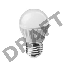 Лампа светодиодная 71 627 OLL-G45-8-230-4K-E27 8Вт шар 4000К белый E27 600лм 176-264В ОНЛАЙТ 71627