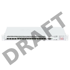 Маршрутизатор Mikrotik CCR1036-12G-4S 4 Gigabit LAN порты,12 USB,1 micro USB, power Serial порт, IEC C14 стандартный разъем 110/220В