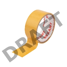 Двухсторонний скотч REXANT, полипропиленовая основа, 38 мм, ролик 5 м  