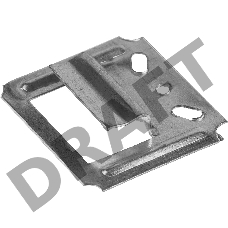 Крепеж усиленный для вагонки Кляймер-У, 5.0 мм, 25 шт, ЗУБР