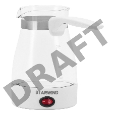 Кофеварка Электрическая турка Starwind STG6050 600Вт белый