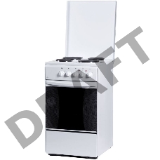 Плита Электрическая Flama AE 1409 W белый эмаль (эмалированная крышка)