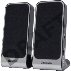 Колонки Defender SPK 220/225 {2.0, 2 х 2W, USB пит, разъем для наушников} 65220
