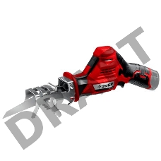 Пила сабельная ЗУБР 12В, 2 АКБ (2Ач), в коробке, СПЛ-125-22