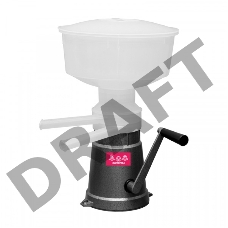 Сепаратор-сливкоотделитель Мастерица Р3-ОПС 50 л, с ручным приводом, производительность 50 л/ч, алюм. станина (СП00000000006)