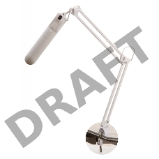 Светильник настольный Трансвит Delta/Wh на струбцине 2G7 люминесцентный белый 11Вт