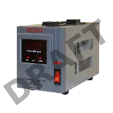 Стабилизатор напряжения Ресанта АСН-1 000/1-Ц 63/6/2 Стабилизатор {220В±8%, Габариты 237х140х170, Вес 4 кг}