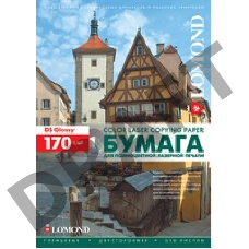 Фотобумага LOMOND Двухсторонняя Глянцевая, для лазерной печати, 170 г/м2, A3/250л.
