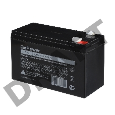 Аккумулятор свинцово-кислотный GoPower LA-1270 12V 7Ah клеммы T2/ F2 (1/5)