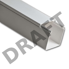 Кабель-канал 80х60 L2000 пластик бел. Рувинил РКК-80х60