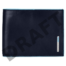 Кошелек мужской Piquadro Blue Square PU1240B2/BLU2 синий натур.кожа
