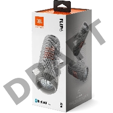 Портативная акустика JBL Flip 6 серый, Bluetooth 5.1