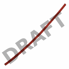 Термоусаживаемая трубка с клеевая REXANT 3,0/1,0 мм, красная, упаковка 10 шт. по 1 м