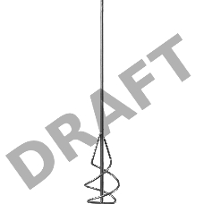 Миксер СИБИН 06049-10-60  для песчано-гравийных смесей SDS+ 100х600мм