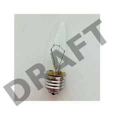 Лампа накаливания ДС 230-40Вт E27 (100) КЭЛЗ 8109003