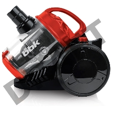 Пылесос BBK BV1503 (черный/красный), 2000Вт; с контейнером для пыли; мощность всасывания 320Вт, объем пылесборника 2.5л