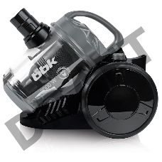 Пылесос BBK BV1503 (черный/темно-серый), 2000Вт, без мешка, объем контейнера для пыли 2,5л, мощность 320 Вт