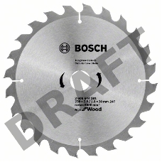 Пильный диск   BOSCH 2608644381 ECO WO 230x30-24T