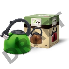 Чайник TECO 3,0 л. со свистком, TC-103, из нержавеющей стали, капсулированное дно       