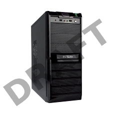 Корпус Exegate EX278400RUS Miditower Exegate XP-329S Black, ATX, <XP600, Black,120mm>, 2*USB, Audio