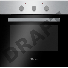 Встраиваемая электрическая духовка Hansa BOEI64111 нержавеющая сталь