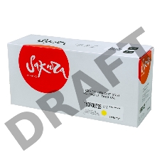 Картридж SAKURA 113R00725 для Xerox P6180, желтый, 6000 к.