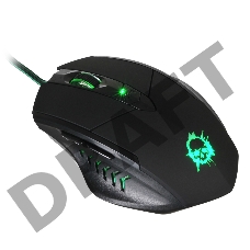 Мышь Oklick 815G black optical (2400dpi) USB Gaming (6but)